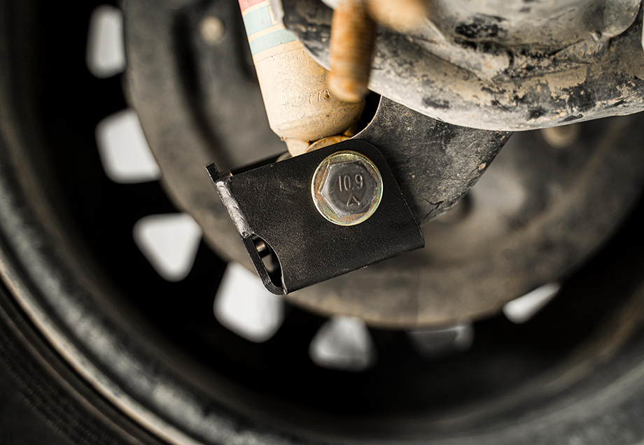 Cali Raised LED - Rear Shock Skid Plate - Toyota Tacoma (2005-2023)