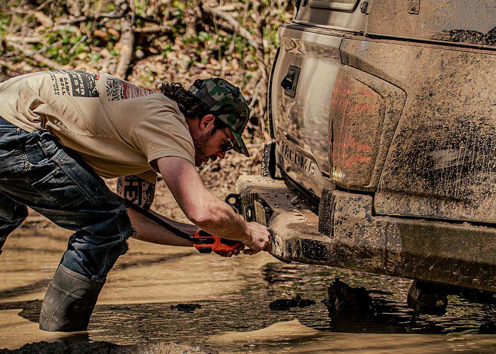 Backwoods Adventure Mods - Hi-Lite High Clearance Rear Bumper - Toyota Tacoma (2016-2023)