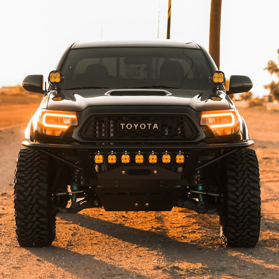 DRT Fabrication - Crossmember Delete Front Bumper - Toyota Tacoma (2012-2015)