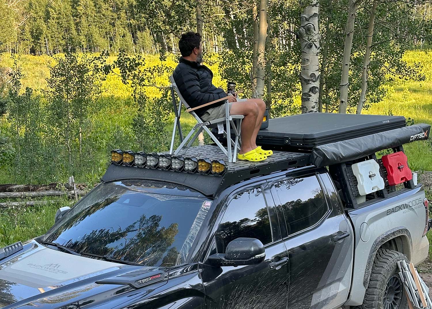 Backwoods Adventure Mods - DRIFTR Roof Rack - Toyota Tundra (2022+)