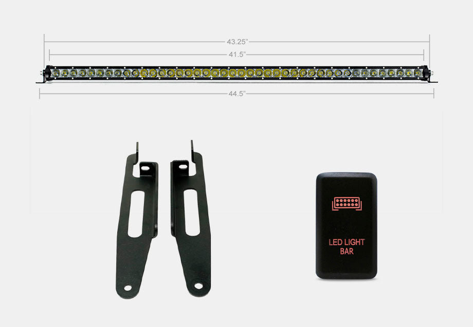 Cali Raised LED - Economy Roof Rack Lighting Kit - Tacoma & 4Runner