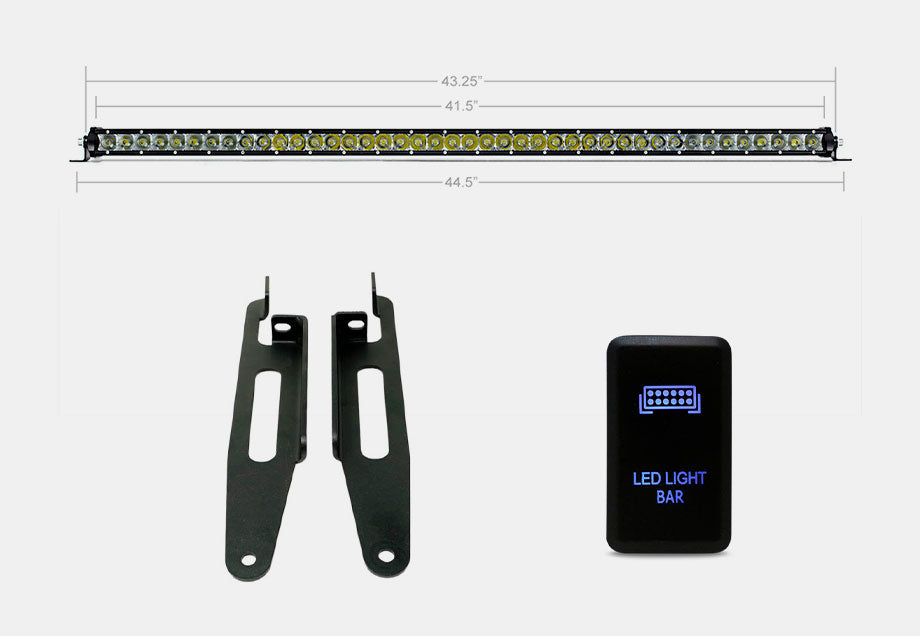 Cali Raised LED - Economy Roof Rack Lighting Kit - Tacoma & 4Runner