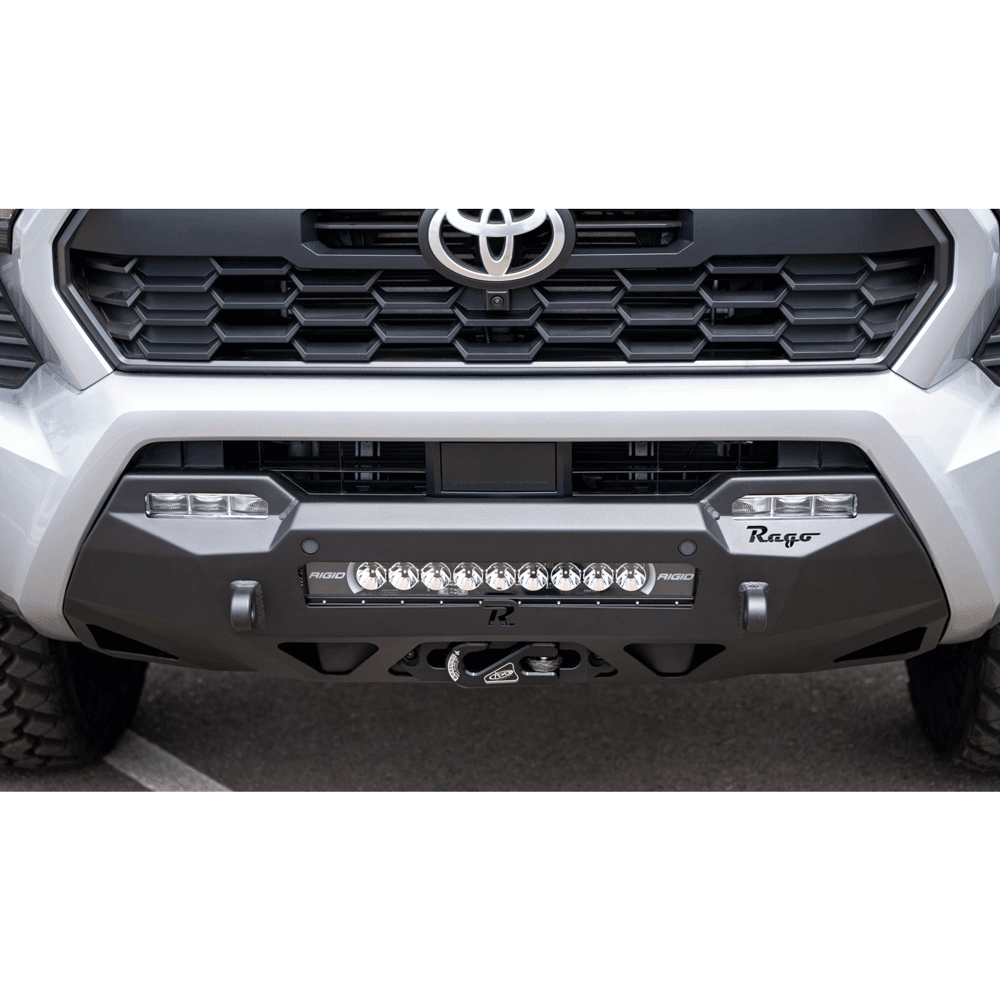 Rago Fabrication - Center Mount Winch Front Bumper - Toyota Tacoma (2024+)