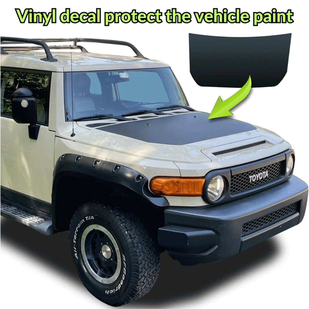 Lensun Solar - 105W 12V Hood/Bonnet Flexible Solar Panel - Toyota FJ Cruiser (2007-2014)