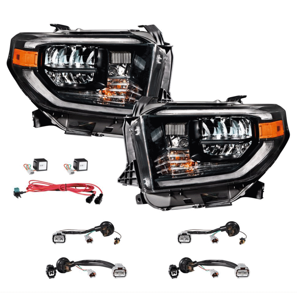 Form Lighting - LED Reflector Headlights (Pair) - Toyota Tundra (2014-2021)