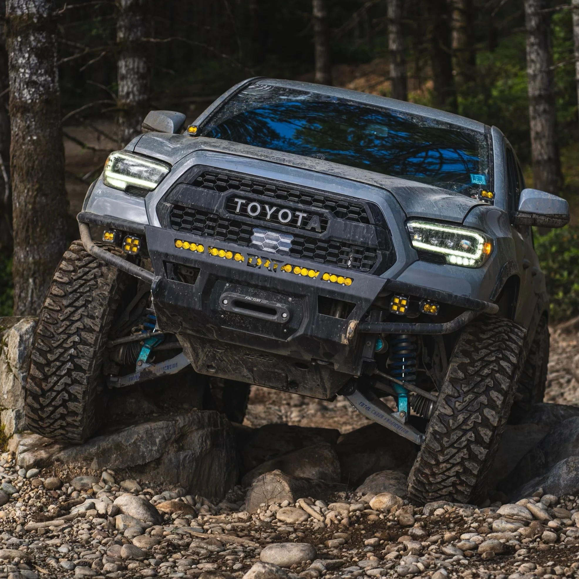 DRT Fabrication - Hybrid Front Bumper - Toyota Tacoma (2016-2023)
