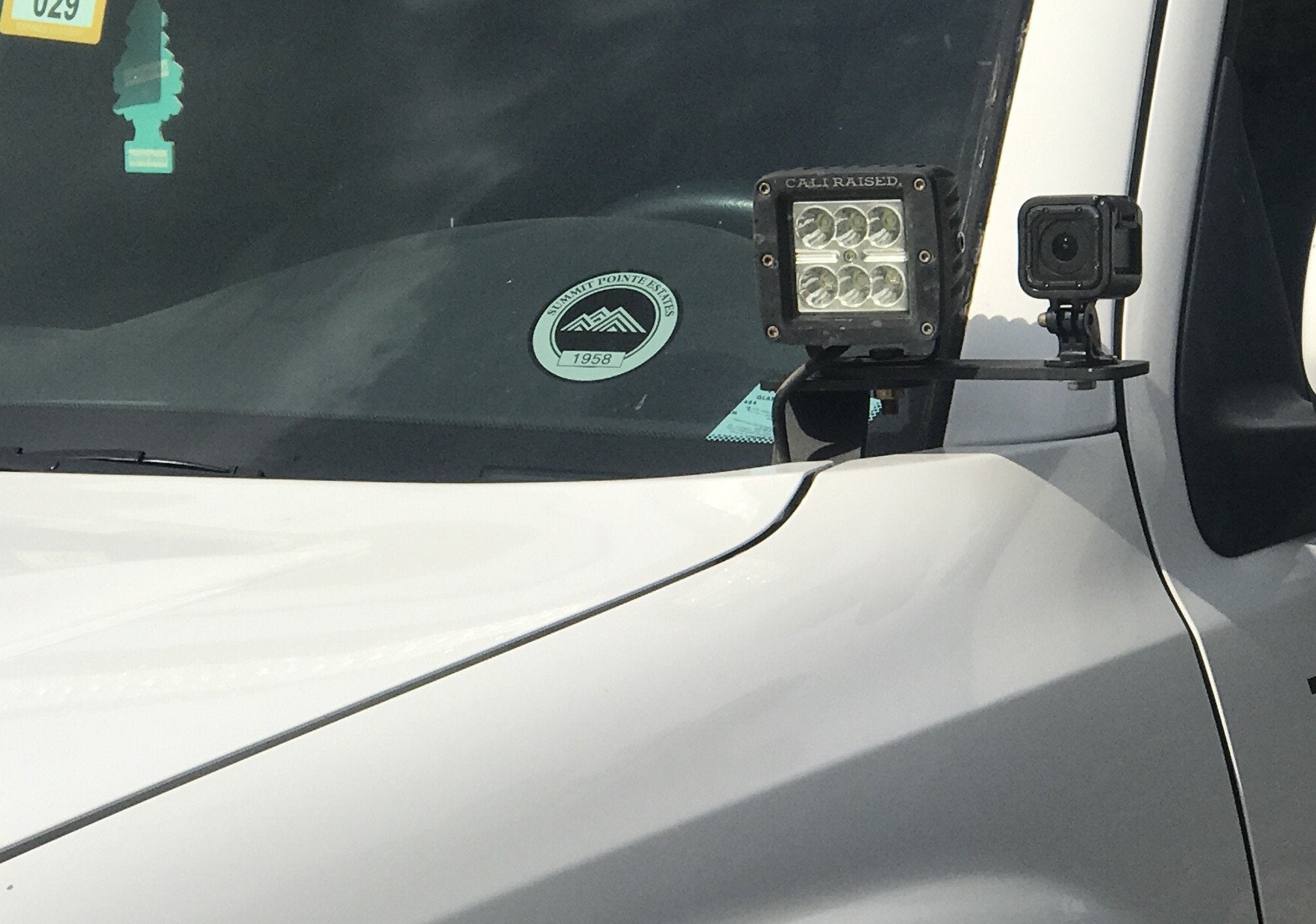 Cali Raised LED - Ditch Light Bracket Extensions