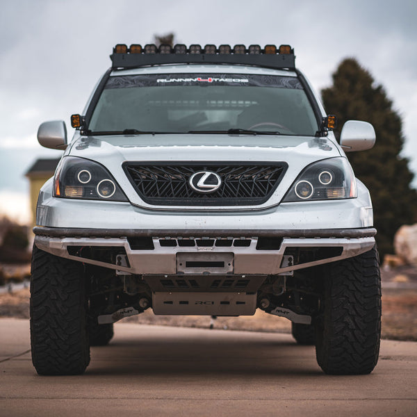 R4T - Hybrid High-Clearance Front Bumper - Lexus GX470 (2003