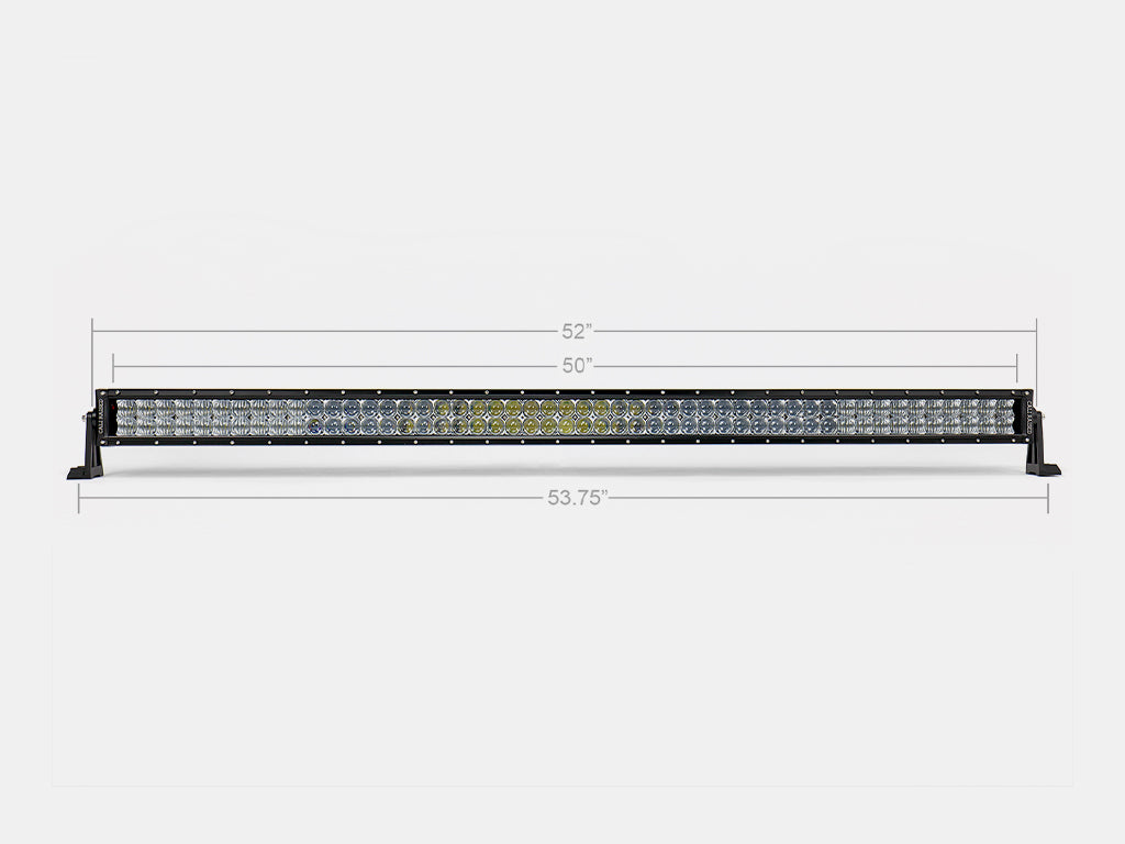 Cali Raised LED - 52" CURVED 5D Dual Row 5D Optic OSRAM LED Bar
