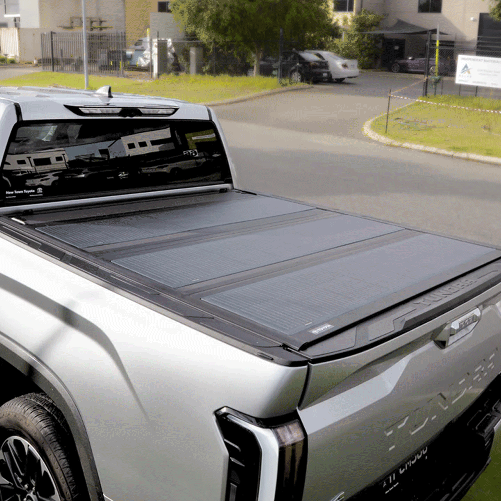 Lensun Solar - 285W Solar Panel for Tacoma & Tundra Hard Tonneau Cover