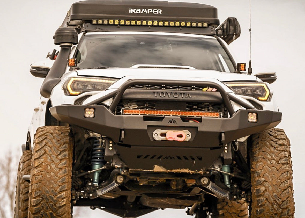 Backwoods Adventure Mods - Hi-Lite Overland Front Bumper (PreRunner Bull Bar) - Toyota 4Runner (2010-2024)