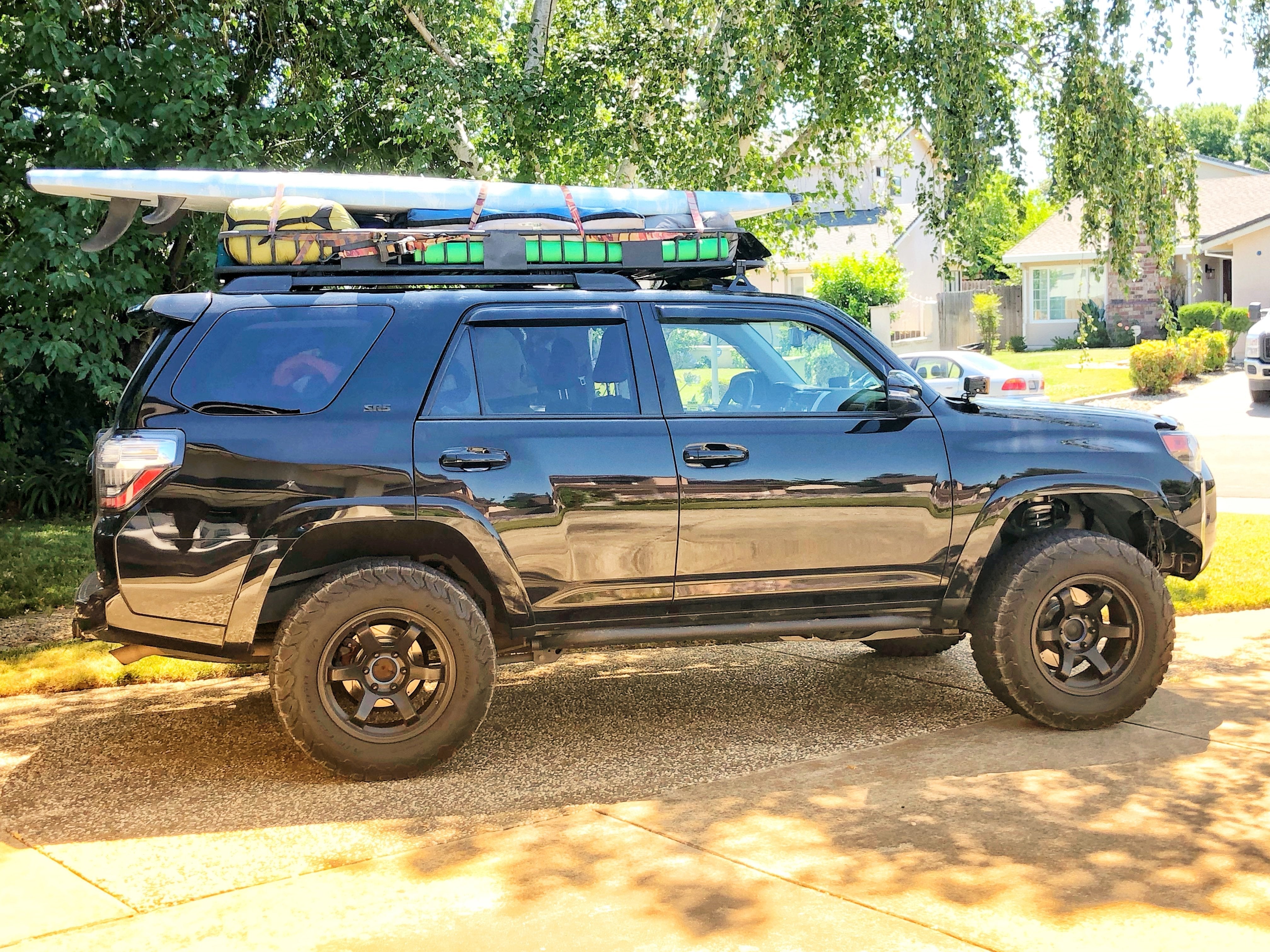 Cali Raised LED - Trail Edition Bolt On Rock Sliders - Toyota 4Runner (2010-2024)