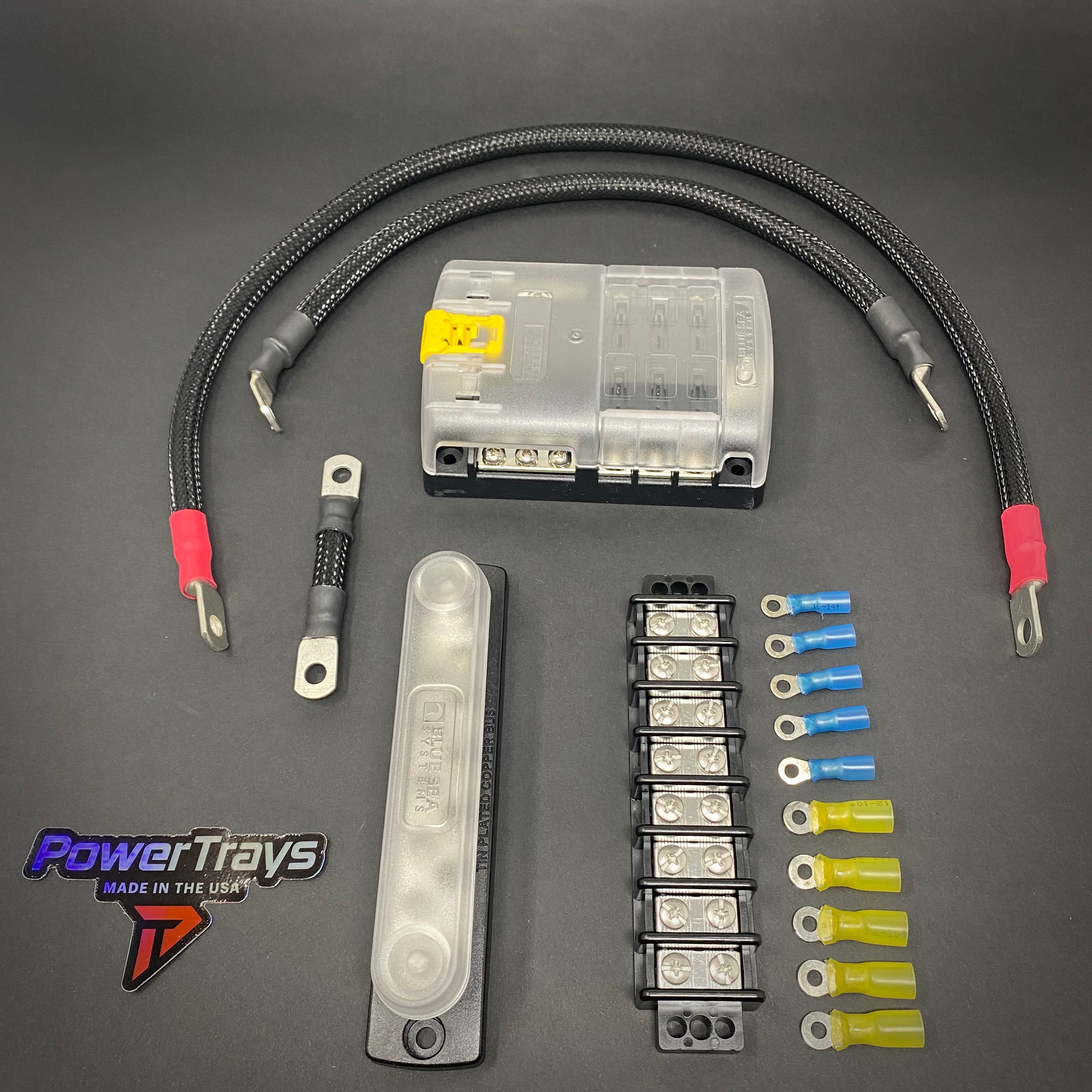 PowerTrays - Accessory Bundle for Universal 6-Circuit Switch Panel PowerTray