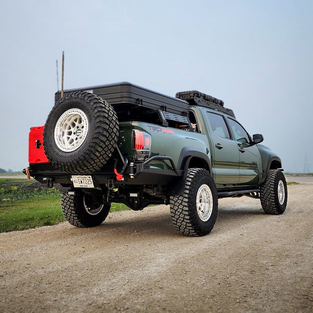 DRT Fabrication - High Clearance Rear Bumper - Toyota Tacoma (2016-2023)