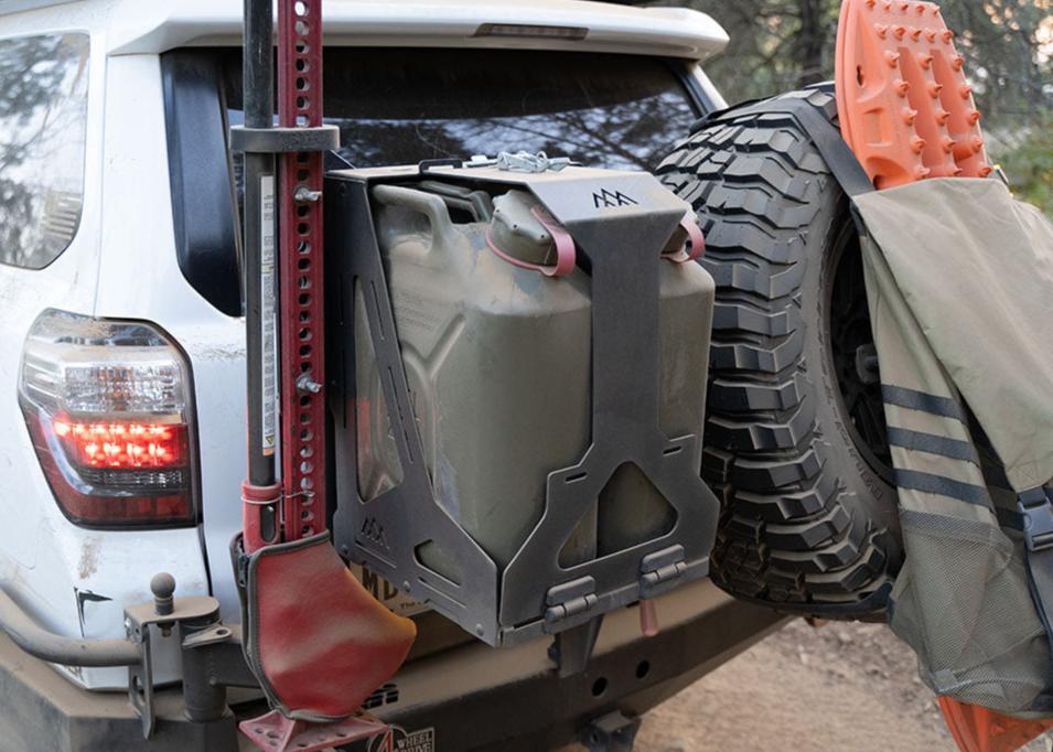 Backwoods Adventure Mods - Jerry's Can Holder - Dual Universal Jerry Can Carrier