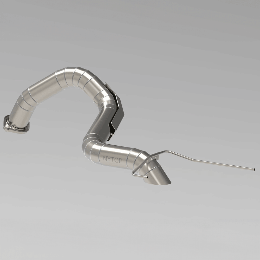 Nytop - Titanium Axle Dump Exhaust - Toyota Land Cruiser 250 (2024-2025)