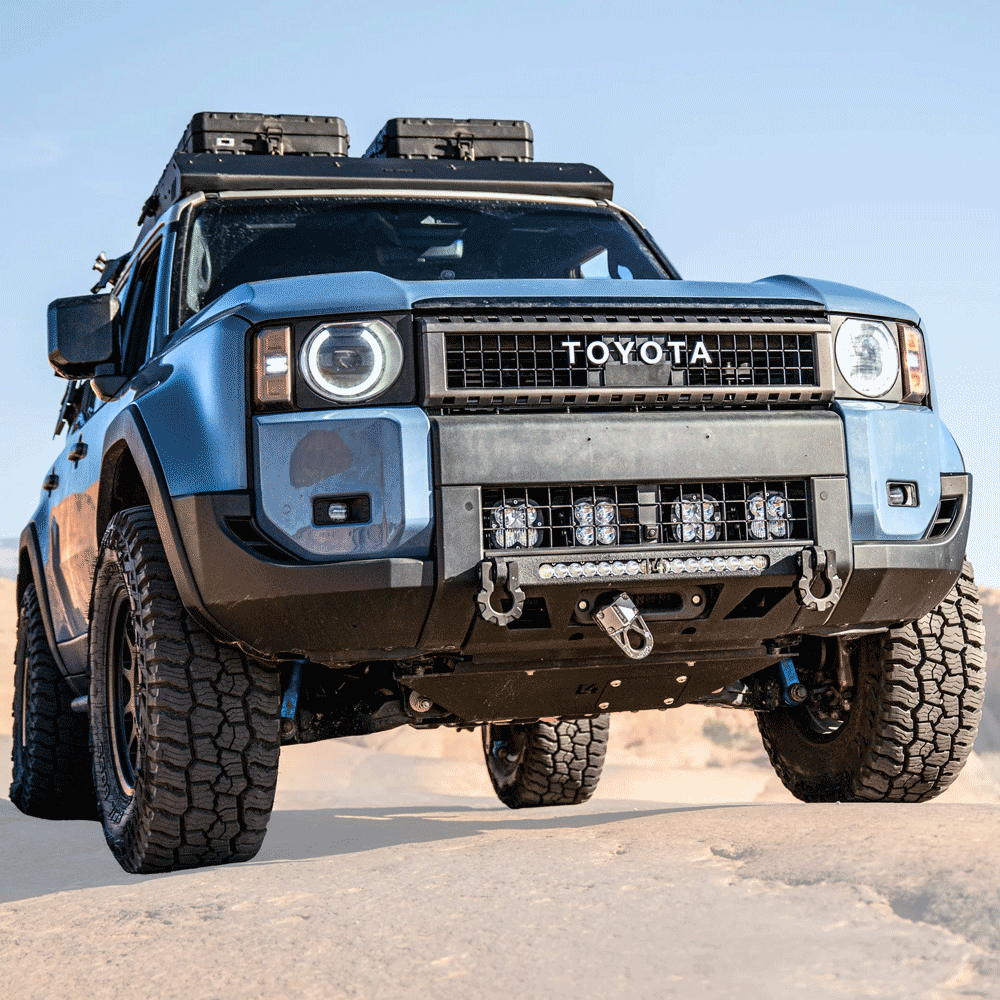 C4 Fabrication - Front Lo-Pro Winch Bumper - Toyota Land Cruiser 250 Series (2024-2025)