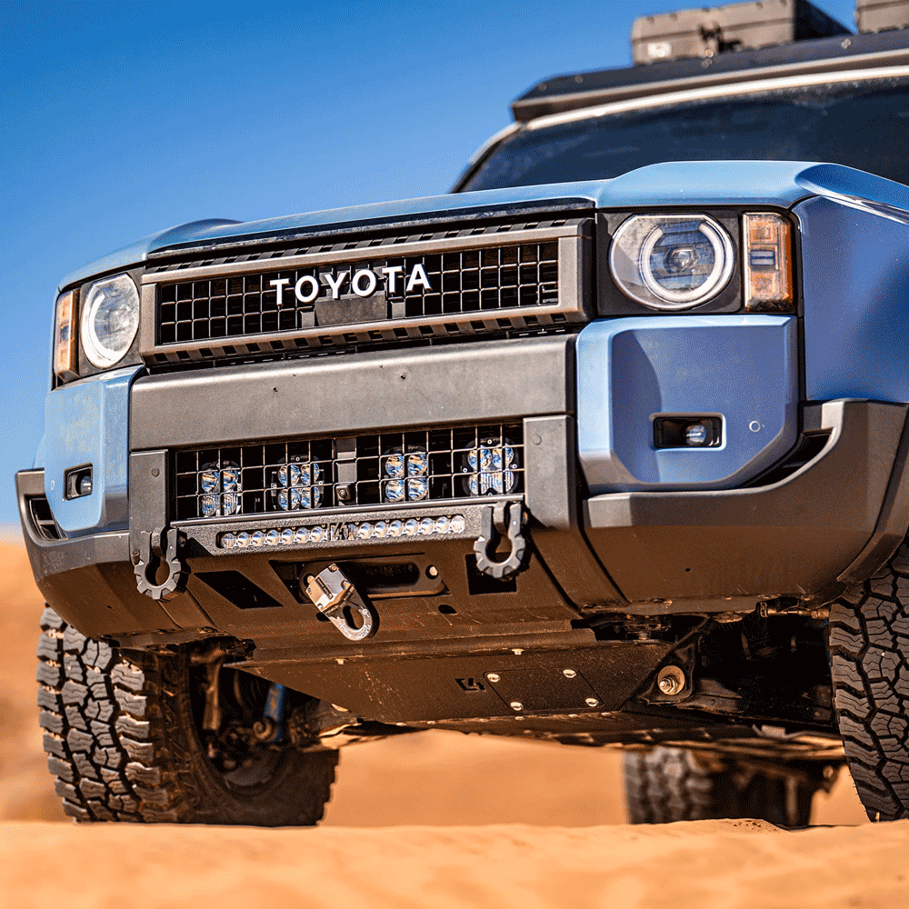 C4 Fabrication - Front Lo-Pro Winch Bumper - Toyota Land Cruiser 250 Series (2024-2025)