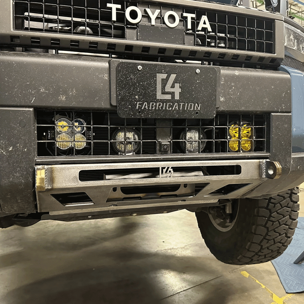 C4 Fabrication - Front Lo-Pro Winch Bumper - Toyota Land Cruiser 250 Series (2024-2025)
