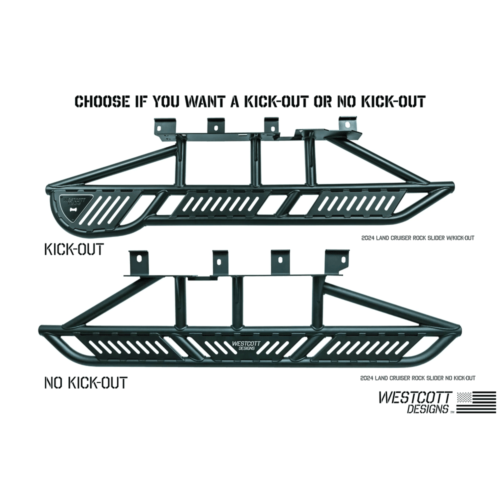 Westcott Designs - Rock Sliders - Toyota Land Cruiser 250 (2024-2025)