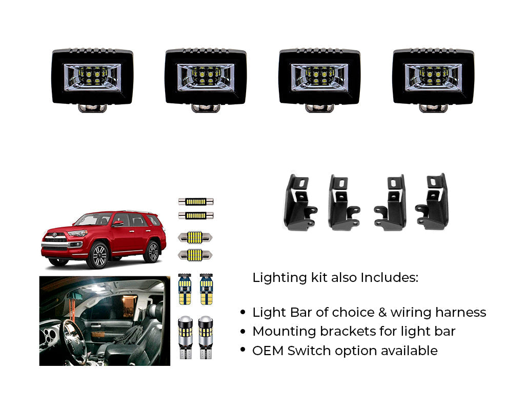 Cali Raised LED - Premium Roof Rack - Toyota 4Runner (2010-2024)