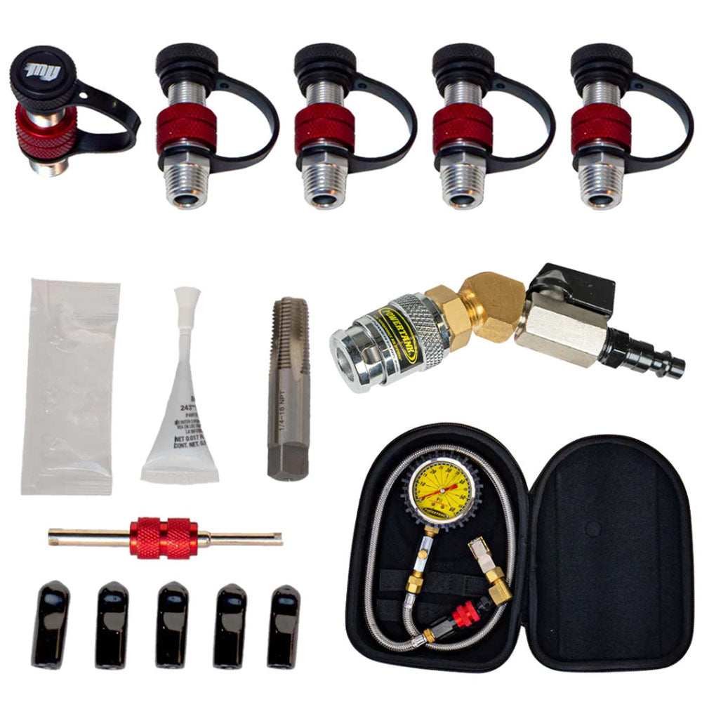 Power Tank - Monster Valve Tap (MV1) - Tap Install - Rapid Tire Air Up