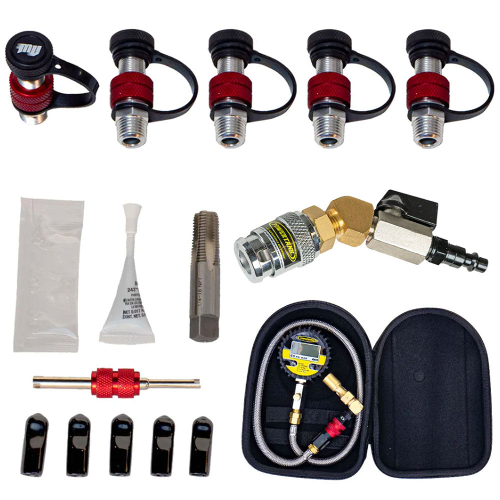 Power Tank - Monster Valve Tap (MV1) - Tap Install - Rapid Tire Air Up