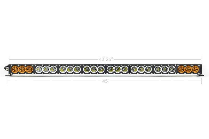 Cali Raised LED - Dual Function Amber/White LED Light Bar Prinsu Mounting Bracket Kit