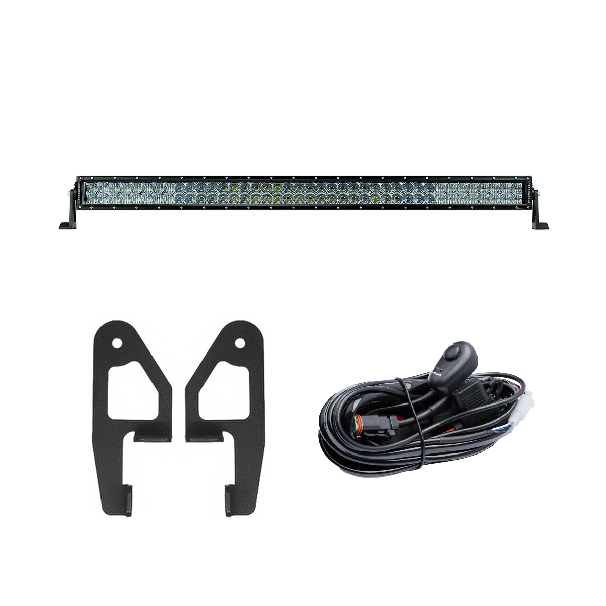 Cali Raised LED - Premium Roof Rack Front Light Bar Kit - Toyota Tacoma (2024+)