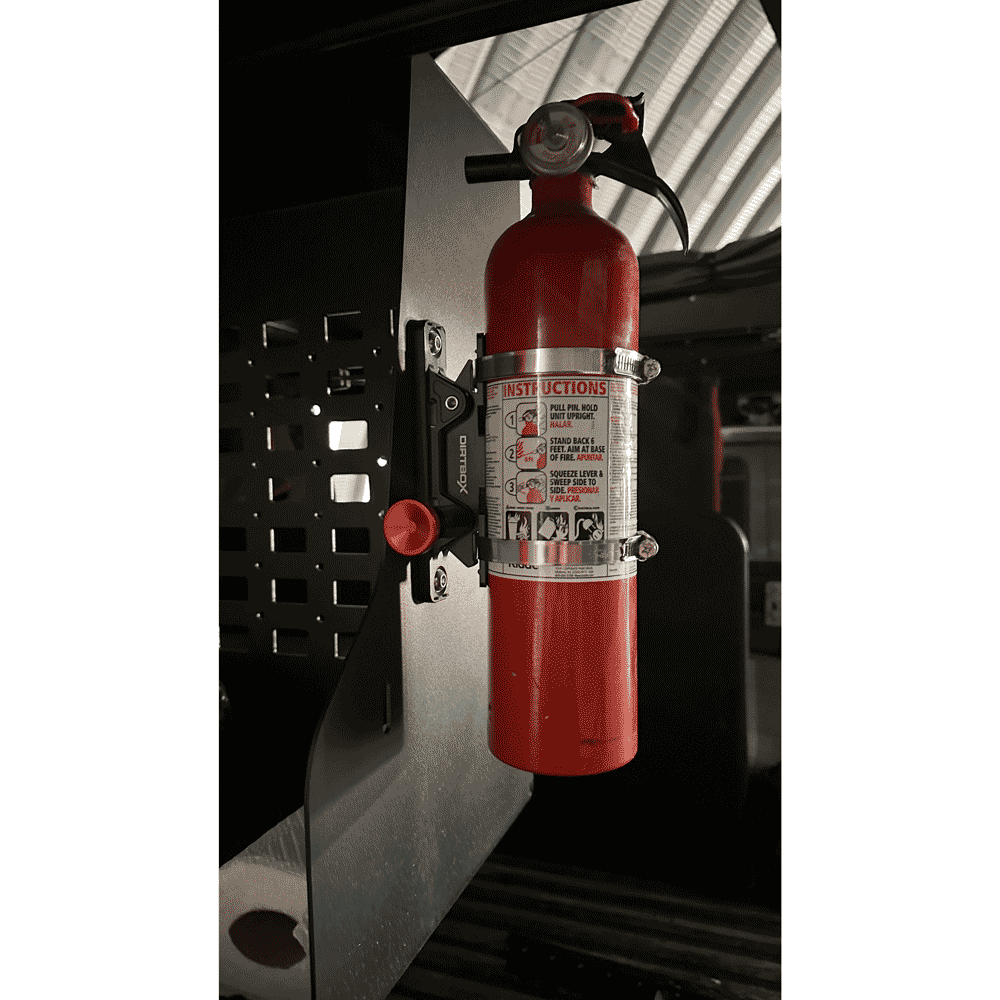 DirtBox - Quick Release Fire Extinguisher Mount