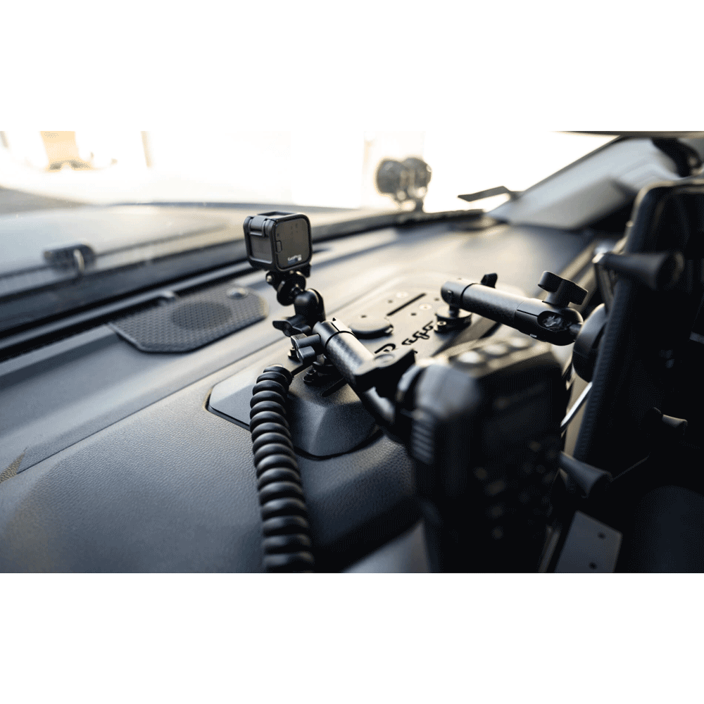 Rago Fabrication - Modular Dash Digital Device Mount - Toyota Tundra (2022-2024), Sequoia (2023)