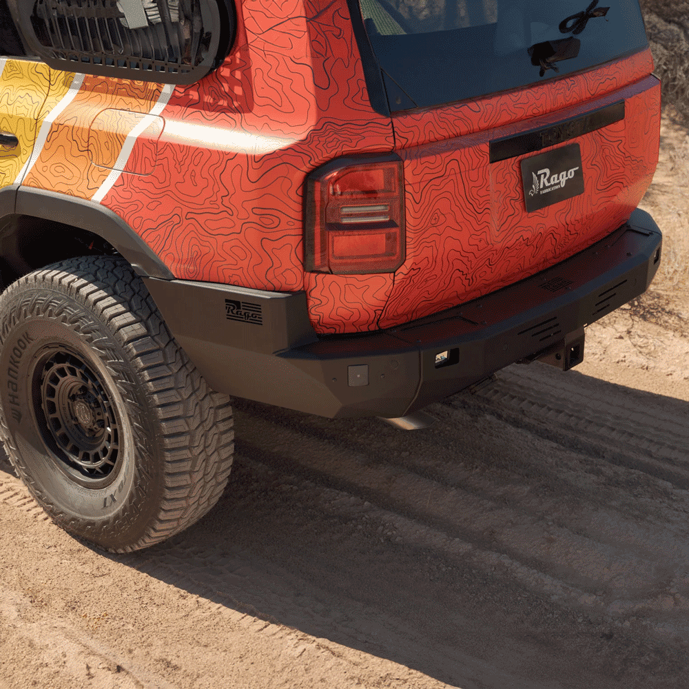 Rago Fabrication - Rear Bumper Corner Panels - Toyota Land Cruiser (2024-2025)