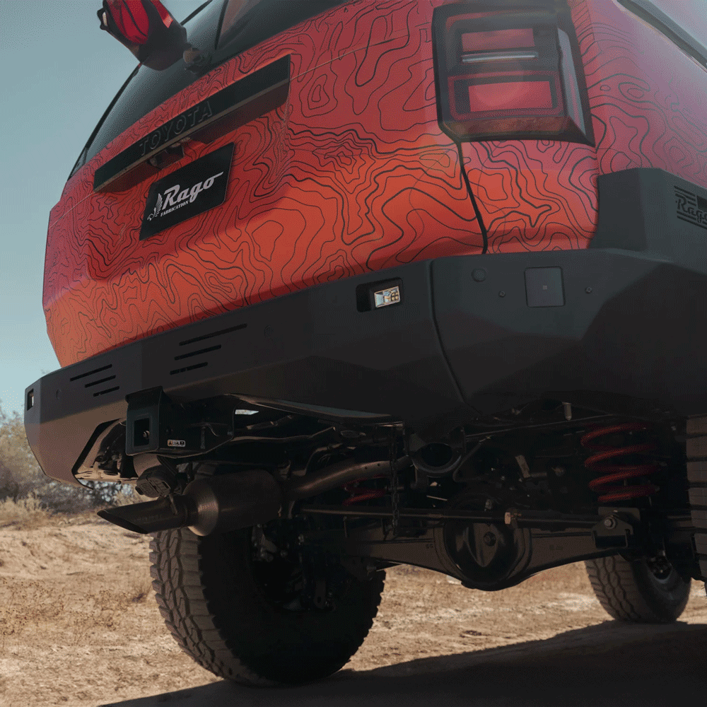 Rago Fabrication - Rear Bumper Corner Panels - Toyota Land Cruiser (2024-2025)