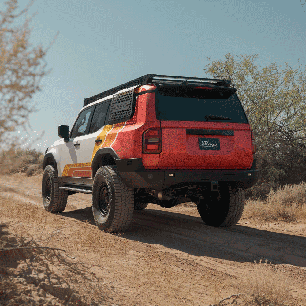 Rago Fabrication - Rear Bumper Corner Panels - Toyota Land Cruiser (2024-2025)