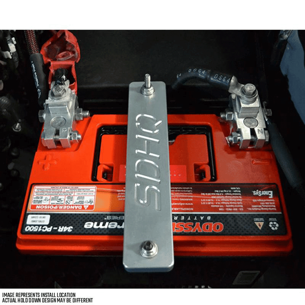 SDHQ - Toyota Billet Battery Hold Down