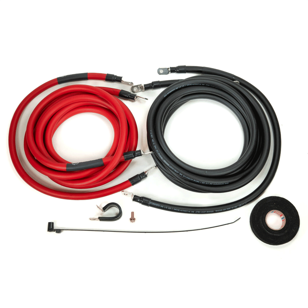 SDHQ - 1/0 Cable Kit for SDHQ Built Power Solution Kit - Toyota 4Runner (2025+)