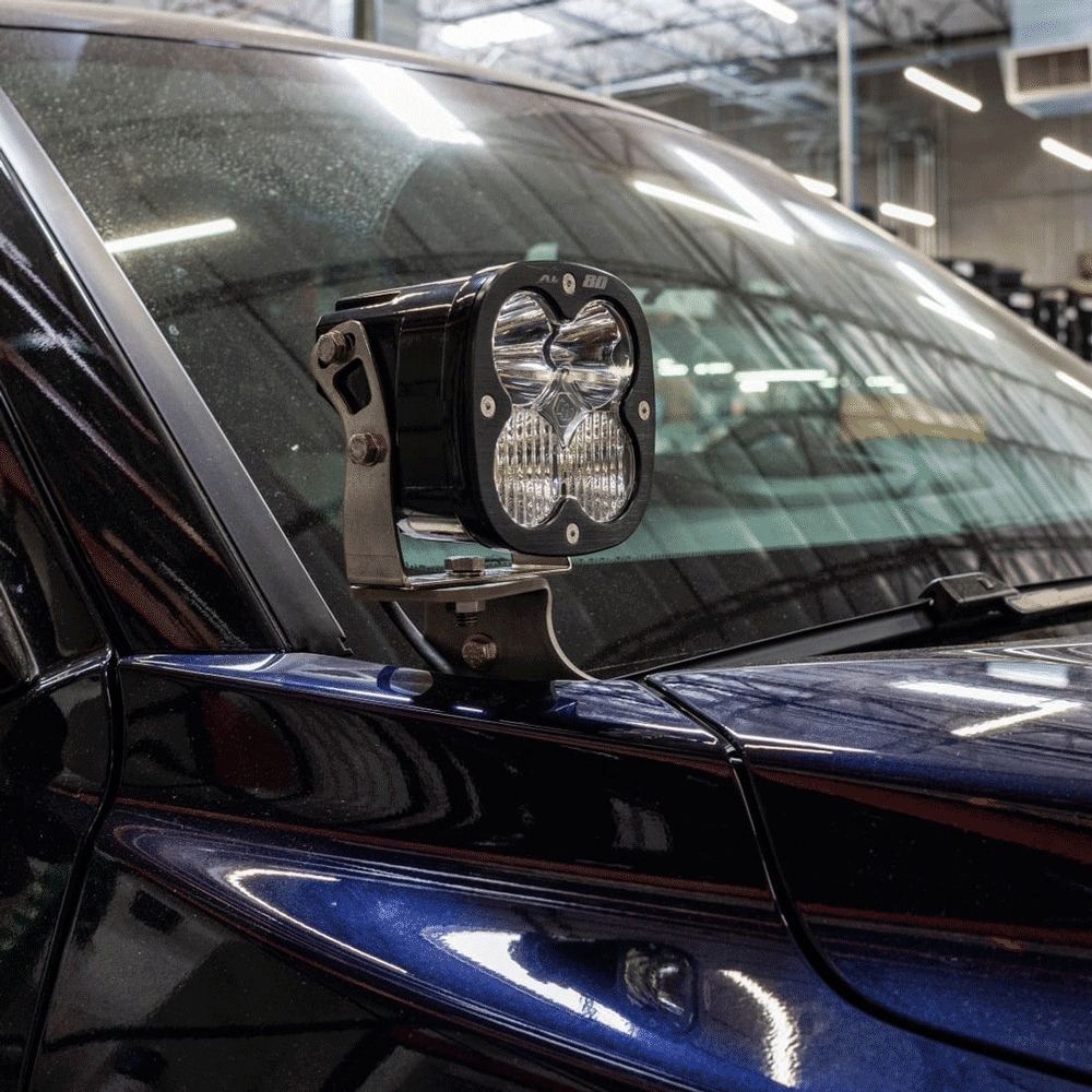 SDHQ - A-Pillar Light Mounts - Toyota Tundra (2022-Current), Sequoia (2023-Current)