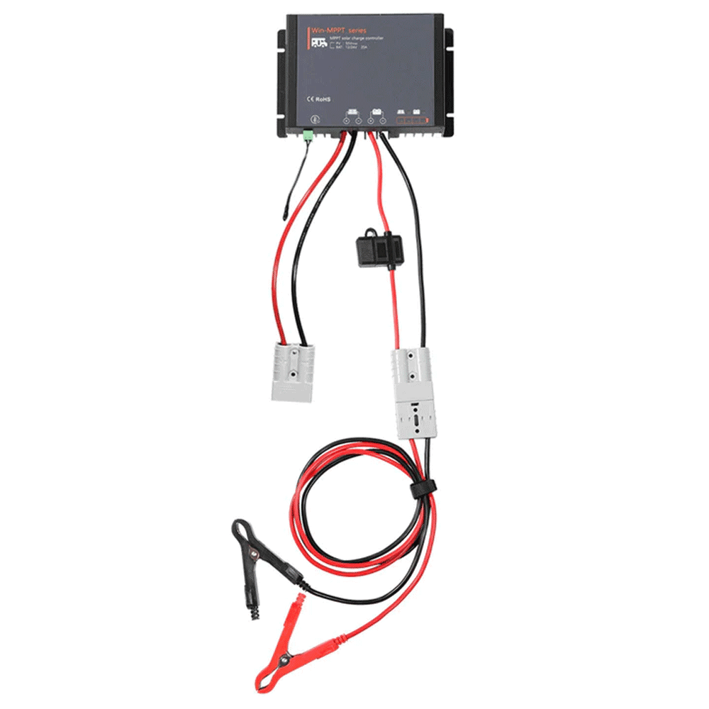 Lensun Solar - 200W 12V Solar Blanket with Waterproof MPPT Regulator