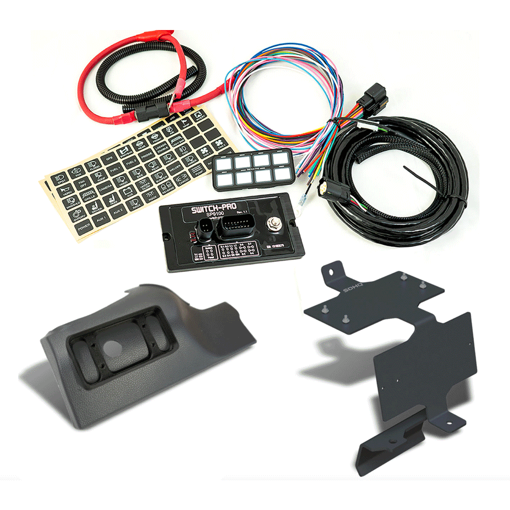 SDHQ - Complete Switch Pros SP-9100 Mounting Kit - Toyota Tundra (2022-2023)