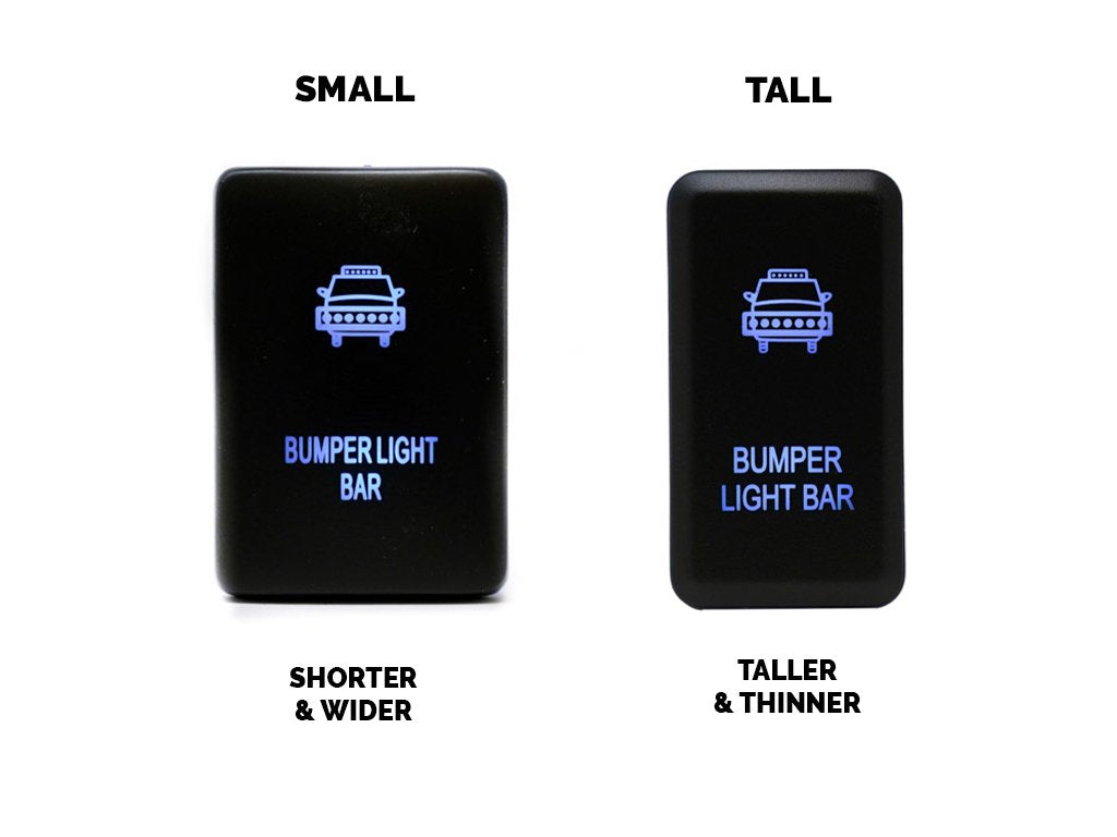 Cali Raised LED - Tall Style Toyota OEM Style "LED LIGHT BAR" Switch