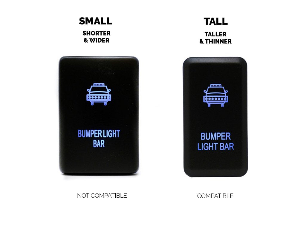 Cali Raised LED - OEM Style Switch Panel (3 Switch) - Toyota Tacoma (2016-2020)