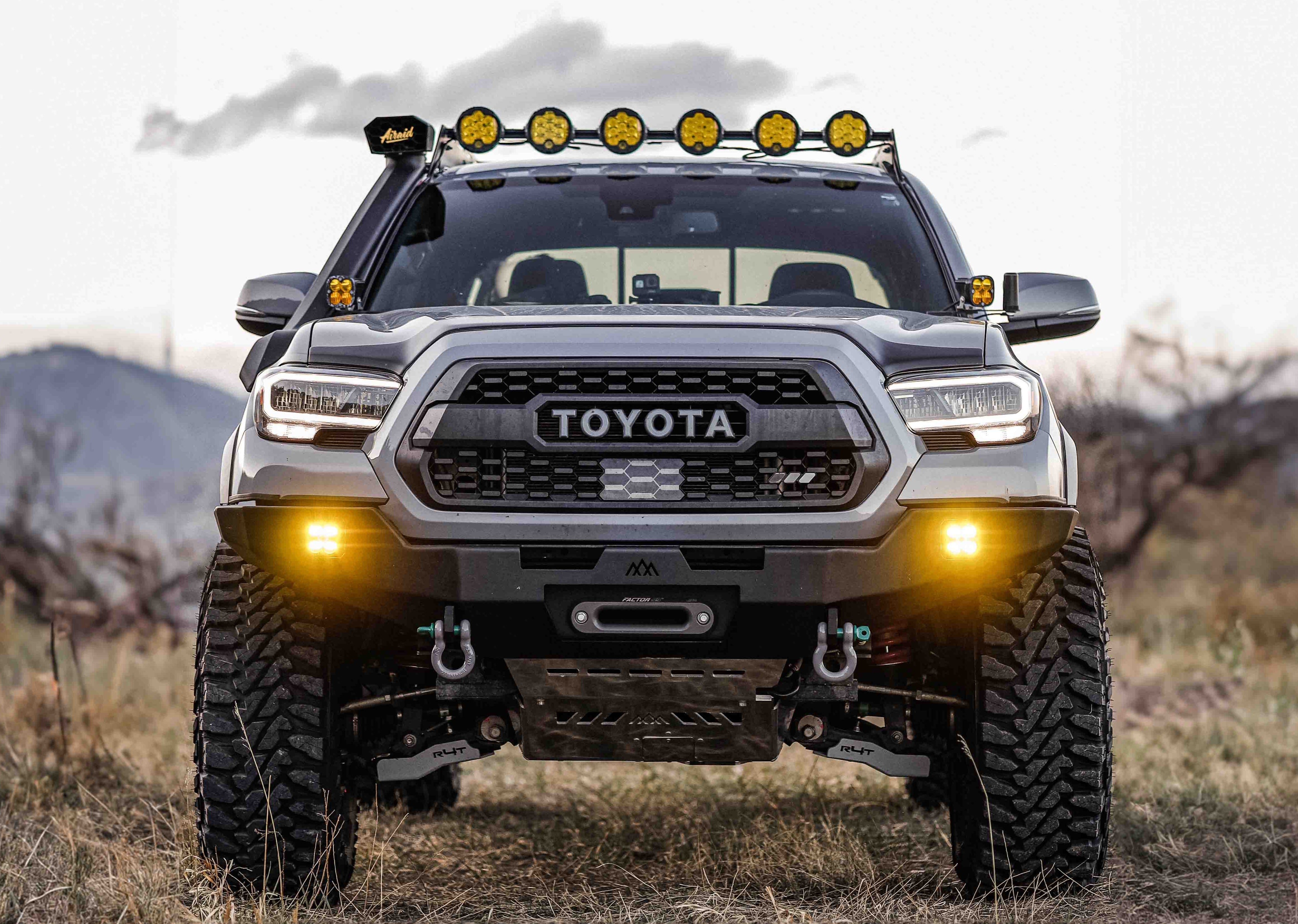 Backwoods Adventure Mods -  Hi-Lite Overland Front Bumper (No Bull Bar) - Toyota Tacoma (2016-2023)