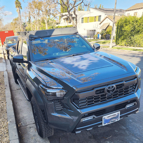 Lensun Solar - 100W Hood Flexible Solar Panel - Toyota Tacoma (2024-20