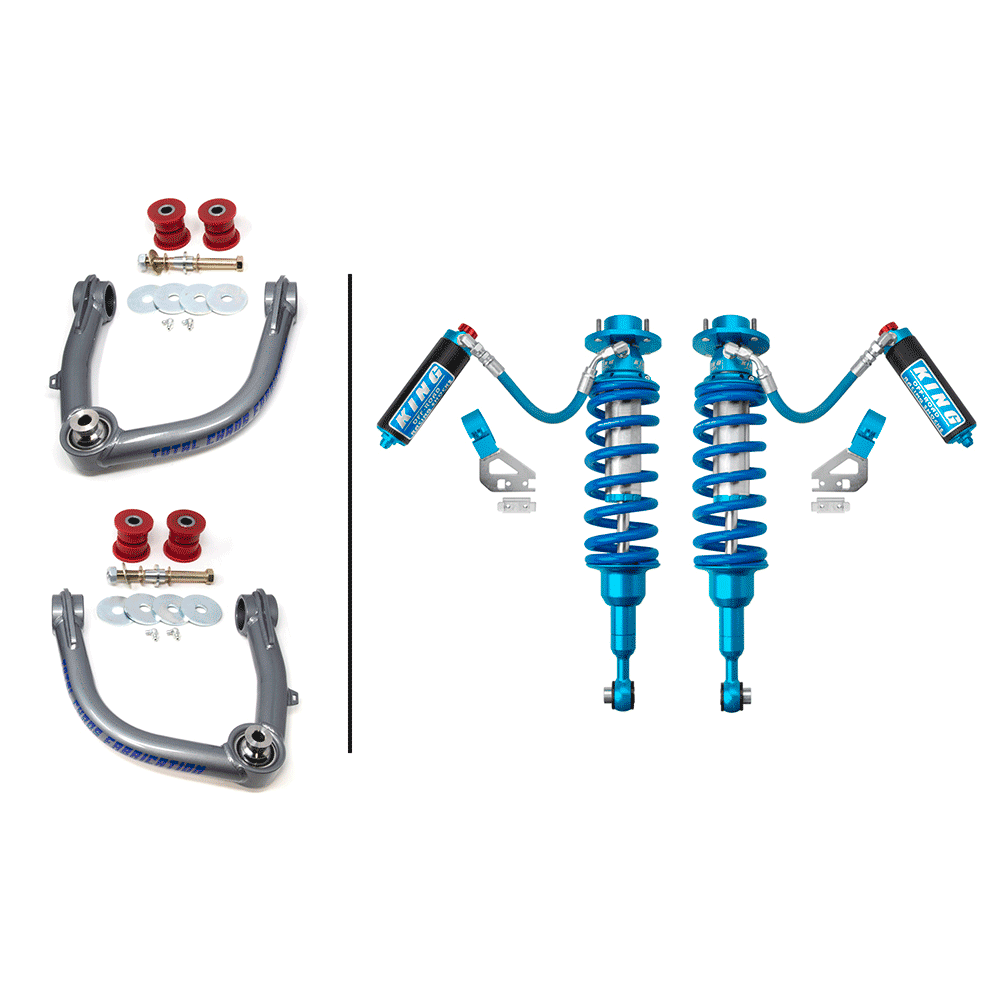 Total Chaos - Lift Kit with Front 2.5 Inch Diameter Adjustable King Shocks - Toyota Tacoma (2024-2025)