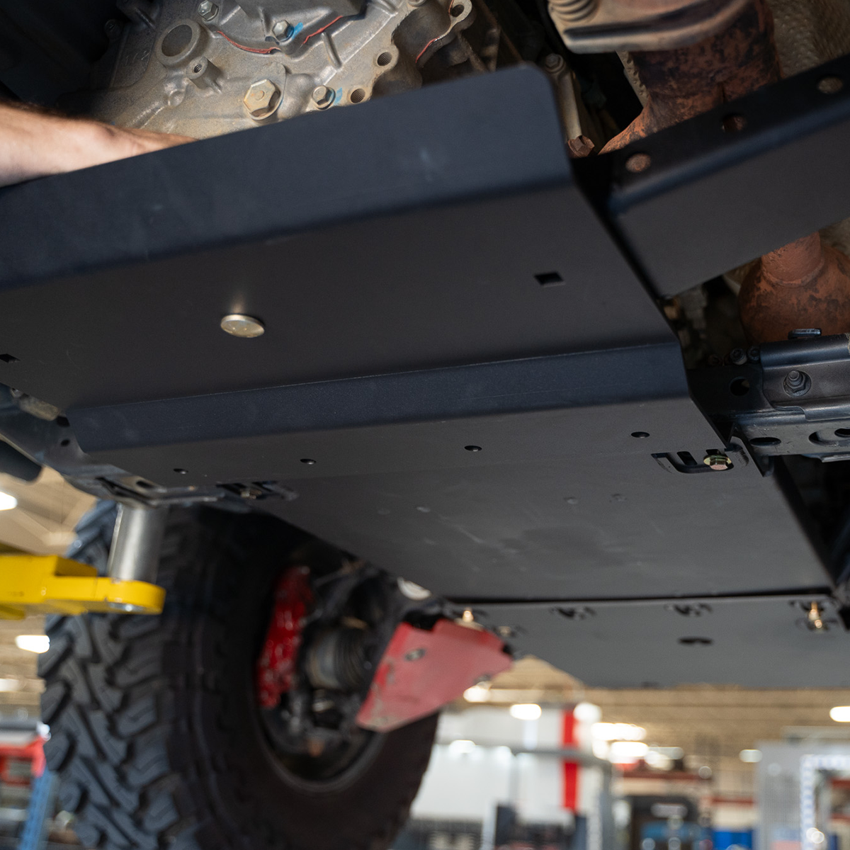 Cali Raised LED - Transmission Skid Plate - Toyota FJ Cruiser (2007-2014)