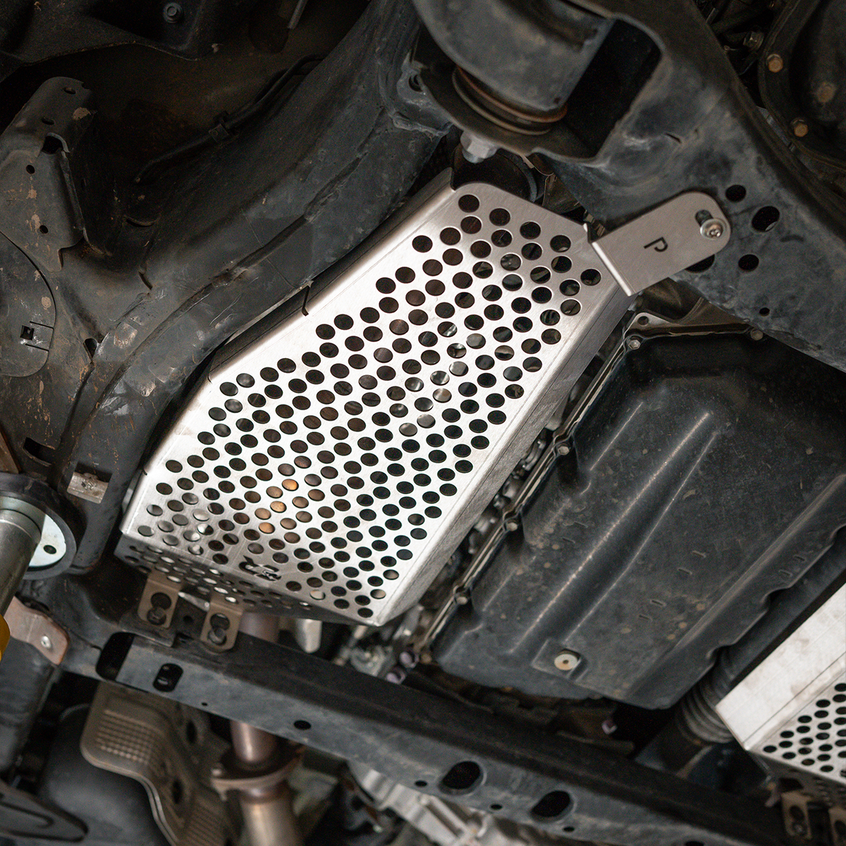 Cali Raised LED - Catalytic Converter Shield - Toyota Tundra (2022+)