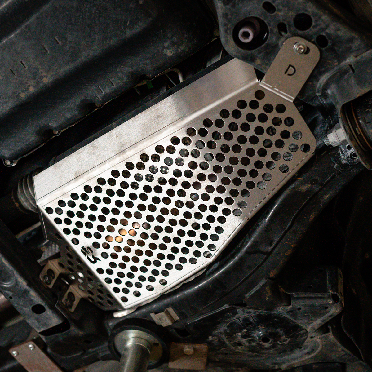 Cali Raised LED - Catalytic Converter Shield - Toyota Tundra (2022+)