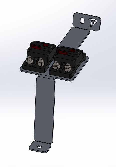 PowerTrays - Dual Circuit Breaker PowerTray > Tundra Battery Mount