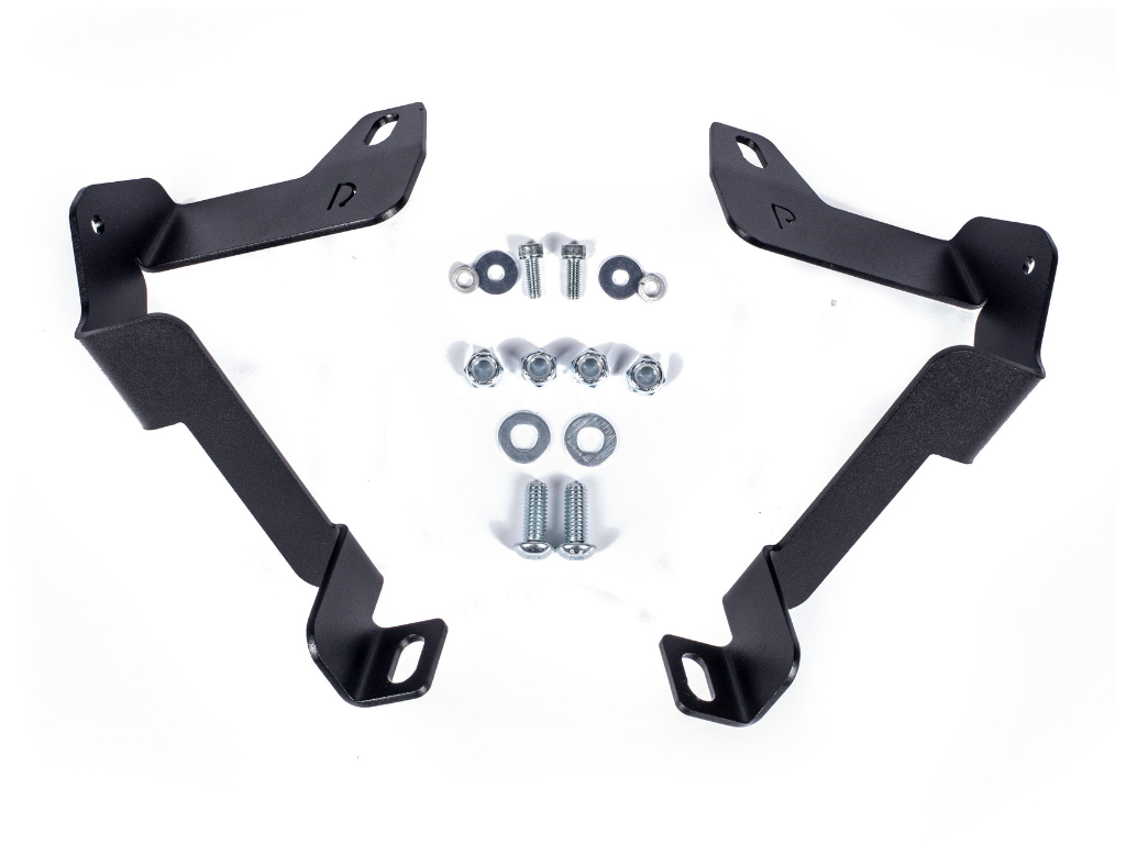 Cali Raised LED - 32" Lower Bumper Hidden LED Light Bar Brackets Kit - Toyota Tundra (2014-2021)