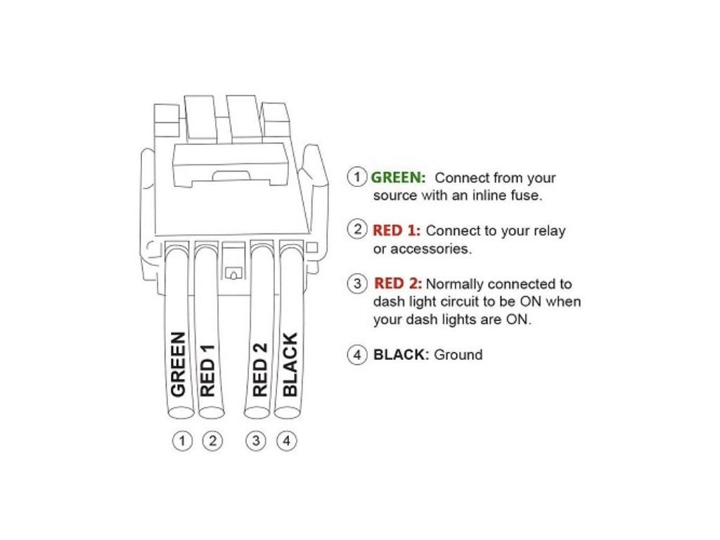 Cali Raised LED - Tall Style Toyota OEM Style "LED LIGHT BAR" Switch
